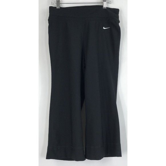 Nike Pants - Nike Pants Womens Size XS Black Capri Cropped Workout Run Dri Fit Stretch